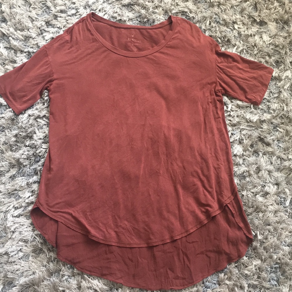 High low rise shirt